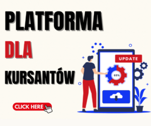 Platforma dla kursantów w szkole językowej.
